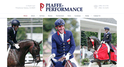 Desktop Screenshot of piaffe-performance.com